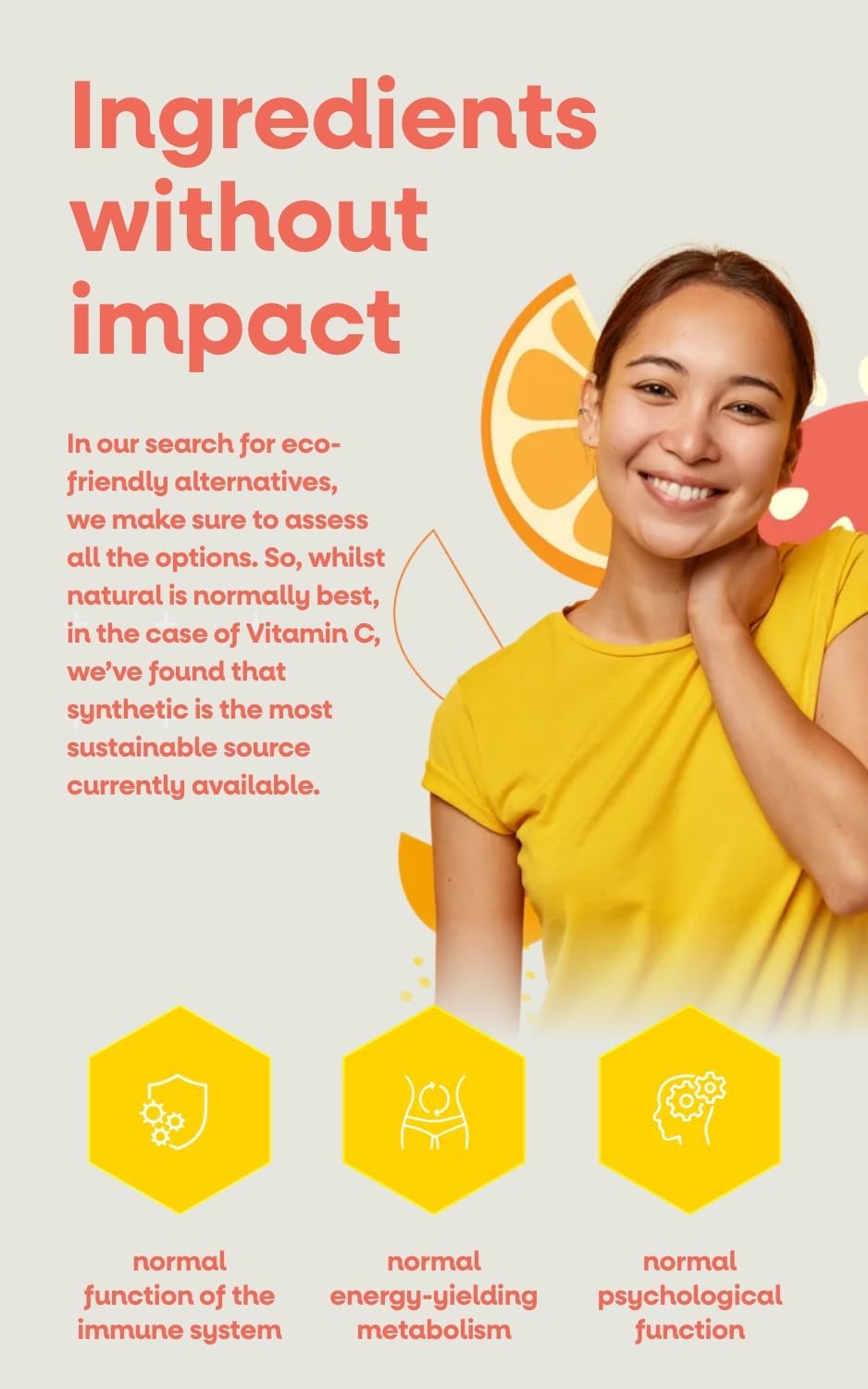 VEGETOLOGY Vegan Vitamin C + Citrus Bioflavonoids Capsules for Daily Antioxidant Support (60ct)