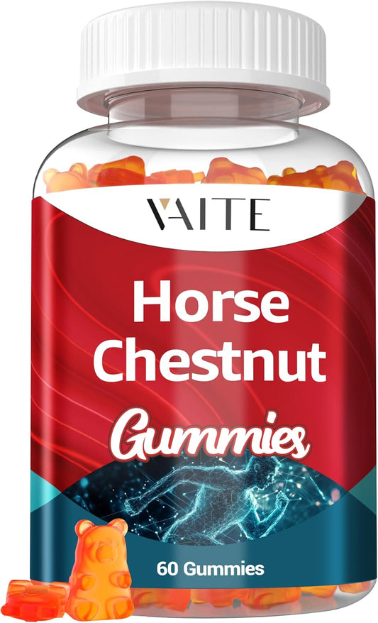 Vein Support Supplement for Varicose Veins on Legs - Horse Chestnut Extract for Blood Circulation