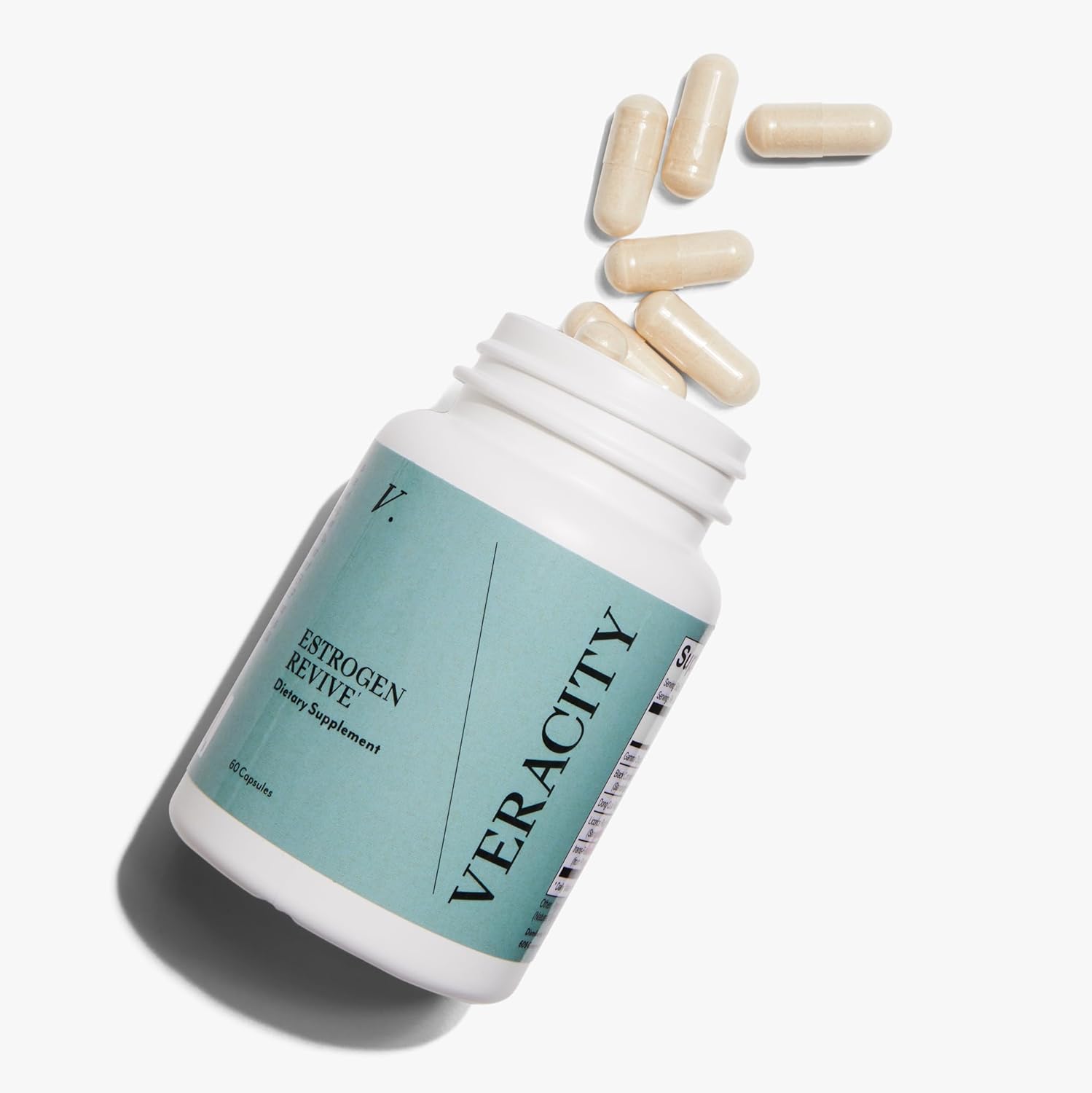 Veracity Vital Estrogen Revive: Menopause Supplements for Women, Hormone Balance with Black Cohosh & Dong Quai