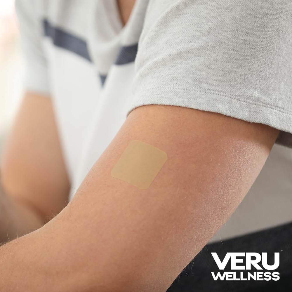 Veru Wellness Collagen Booster Patch - 60 Day Supply for Skin, Joints, Hair, and Nails - Easy-to-Use Wellness Tree Patch