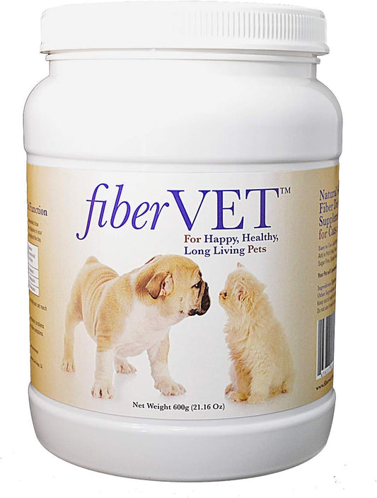 Veterinarian Recommended FiberVET Supplement for Dogs and Cats