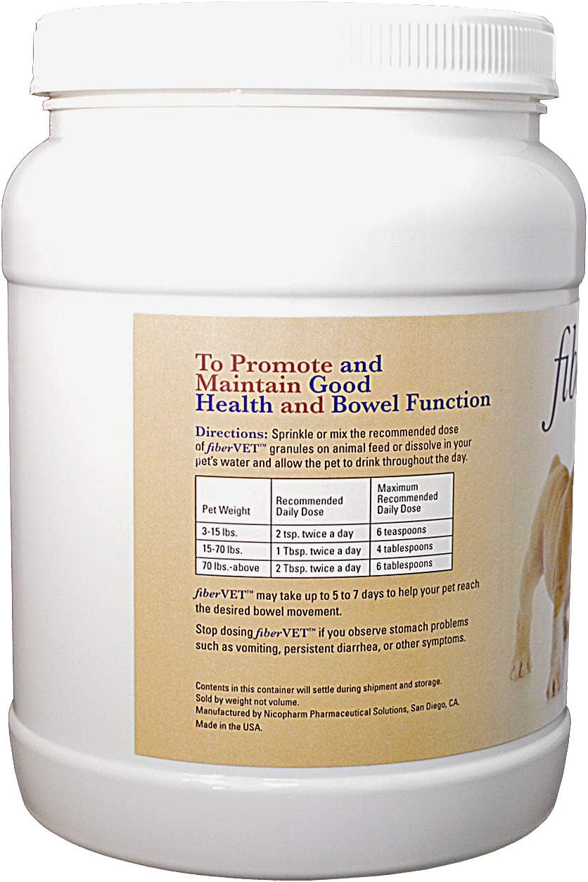 Veterinarian Recommended FiberVET Supplement for Dogs and Cats