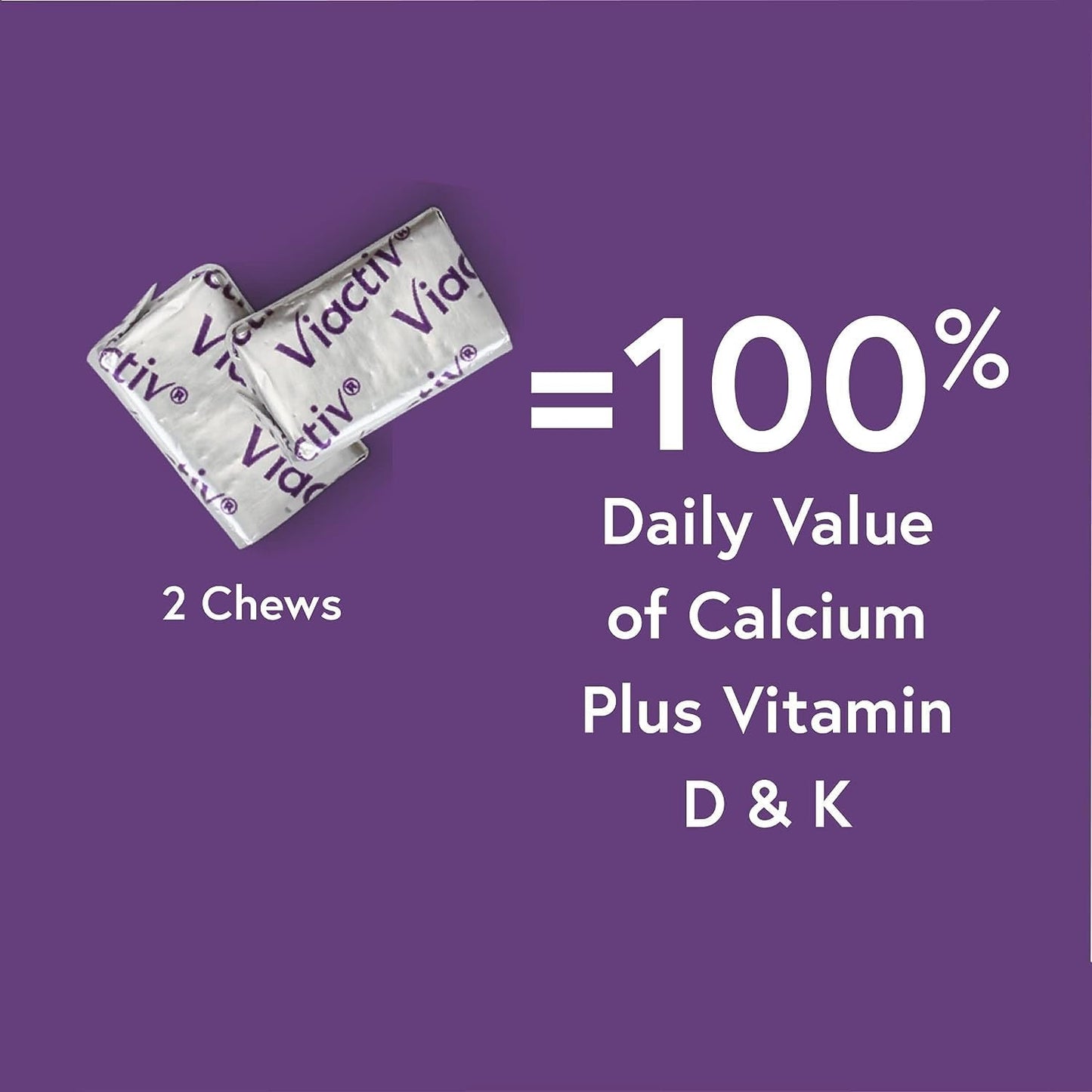 Viactiv Caramel Calcium Plus D Soft Chews - 200 Soft Chews, Pack of 2