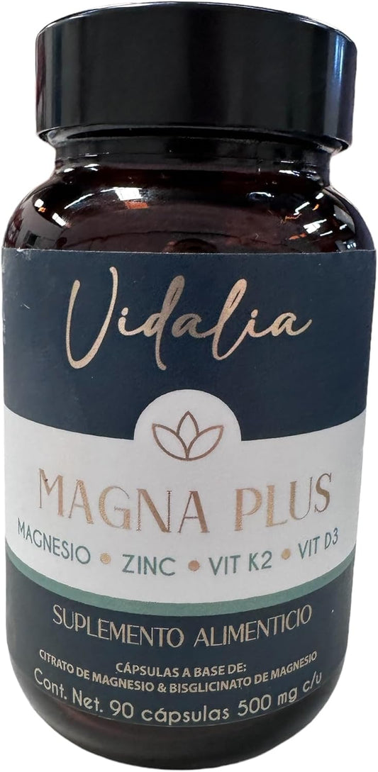 Vidalia by The Mix SUPERFOODS Magnesium Bisglycinate Blend with Zinc, Vitamin K2, and D3 - 90 Servings