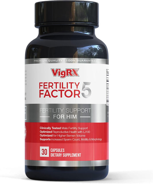 VigRX Fertility Factor 5 - Boost Male Fertility Naturally with Herbal Ingredients