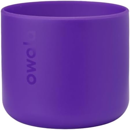 Violet Silicone Sleeve for 24-oz Stainless Steel Water Bottles, Anti-Slip Protective Boot for Owala FreeSip, Twist, and Flip