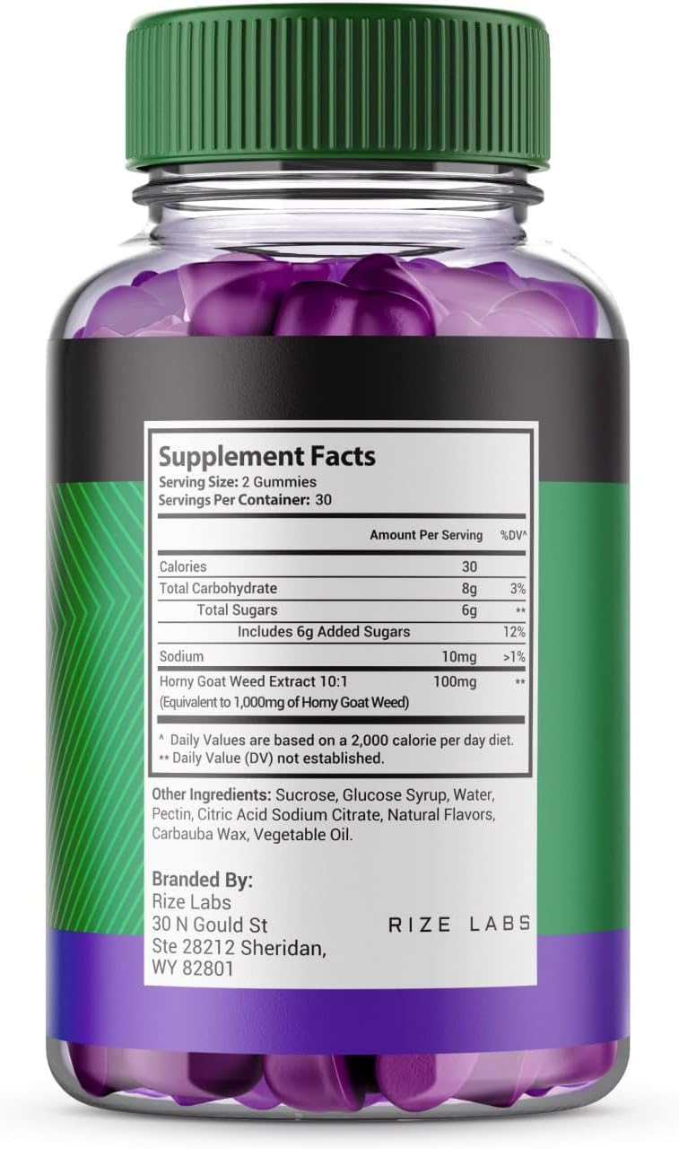 VirilPlex XL Male Performance Gummies - Premium Formula for Vitality & Well-Being - 60 Gomitas for Maximum Benefits