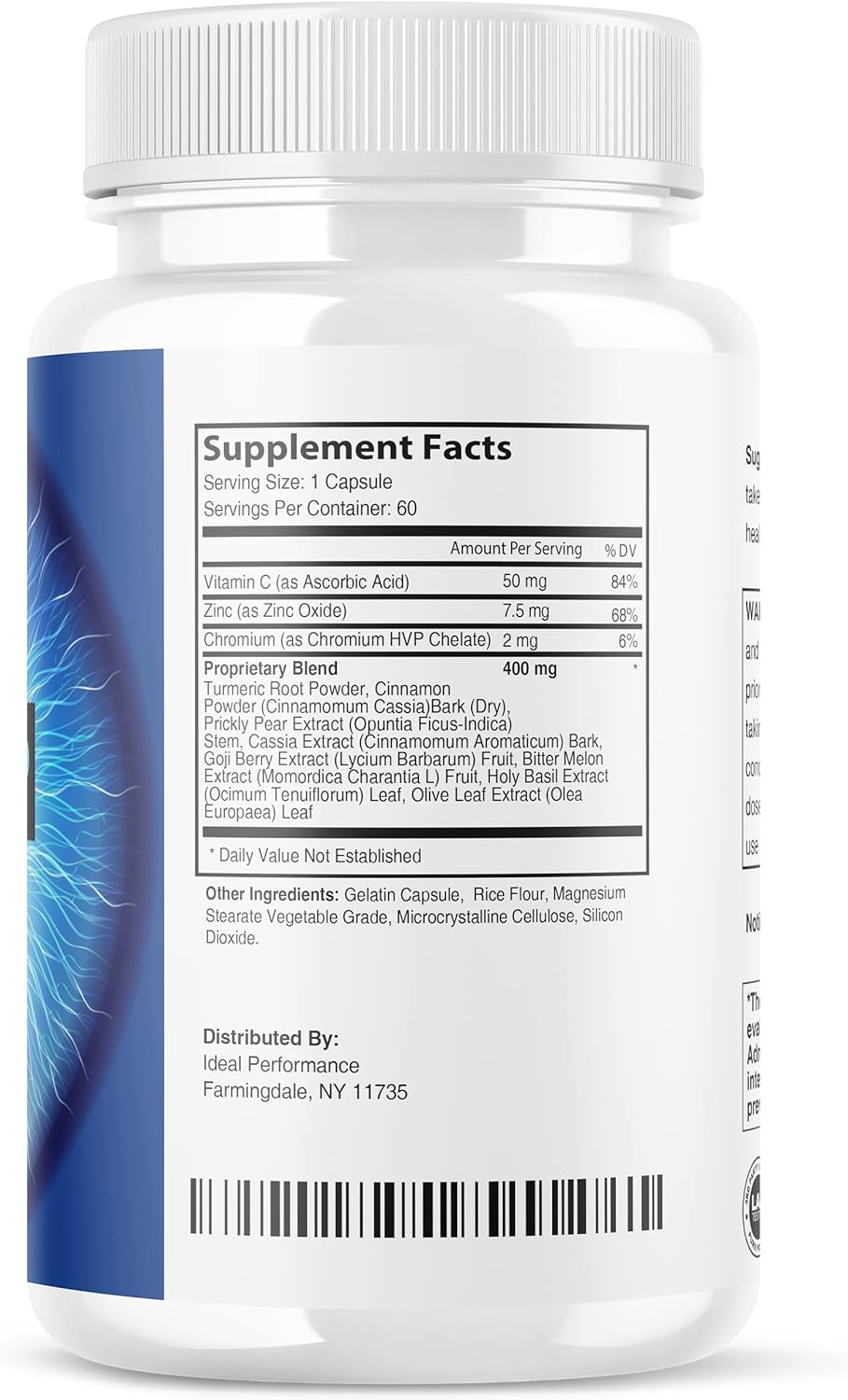 Visisharp Advanced Eye Health Formula - 60 Capsules Eye Supplement for Optimal Performance