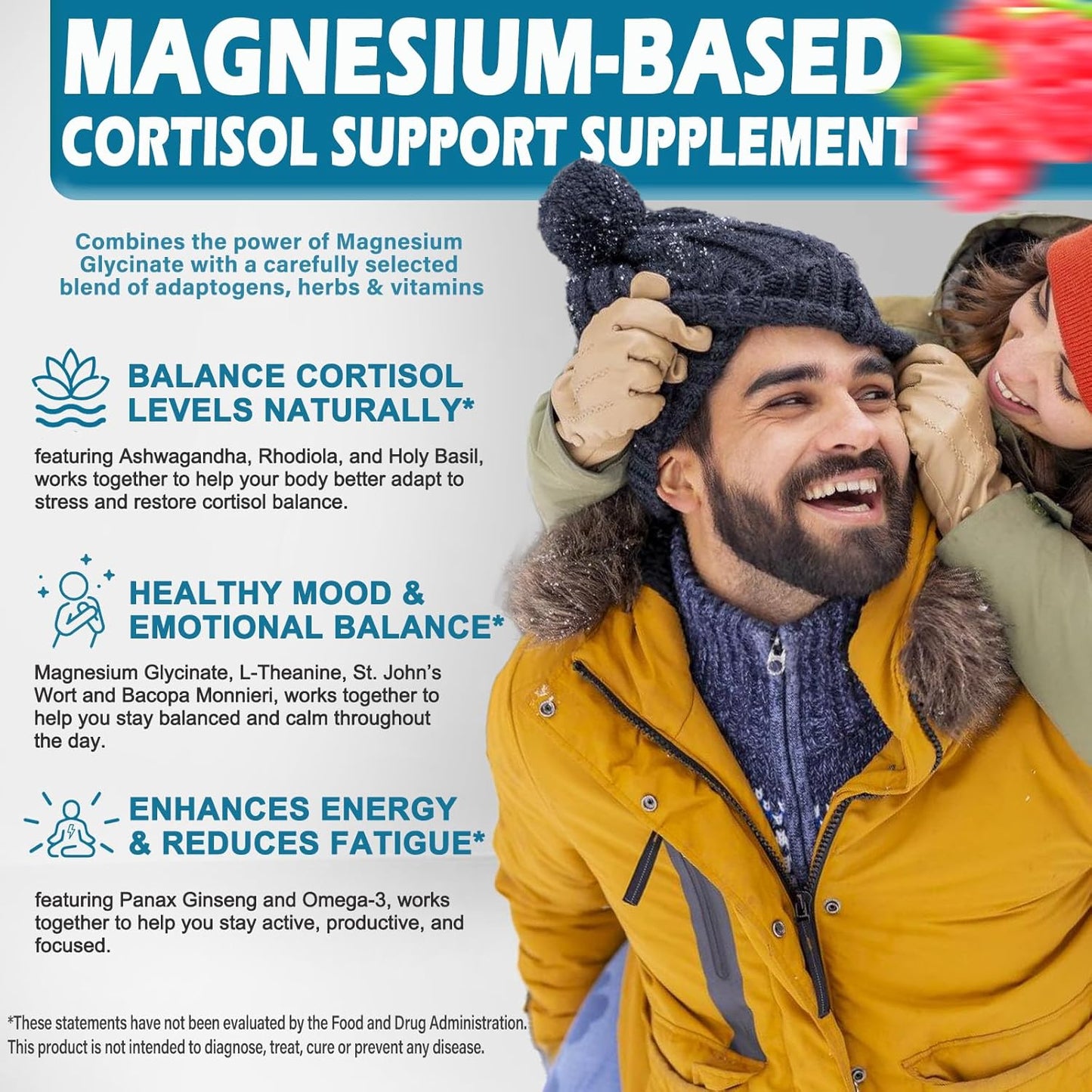 Vita Letuo Liquid Cortisol Supplement for Women - 19-in-1 Hormone Balanced Drops with Ashwagandha, Magnesium, L-theanine, Phosphatidylserine - Promotes Sleep and Focus, Non-GMO