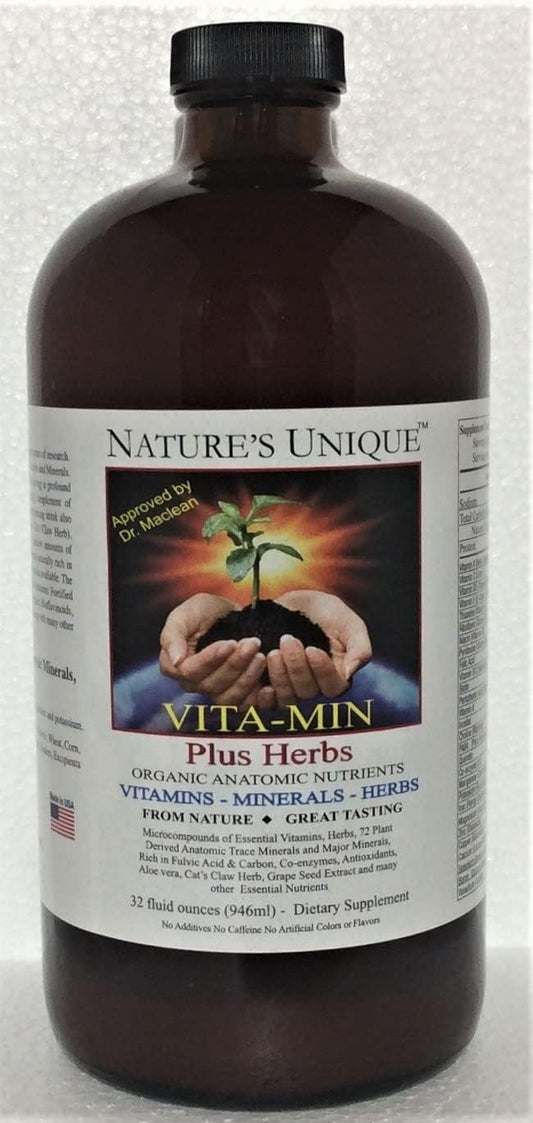 VITA-MIN Plus Herbs: Nature's Unique Supplement for Wellness
