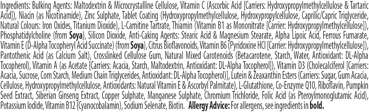 Vitabiotics Wellman 70+ Tablets, 30 Count - Includes Vitamins and Minerals for Men Over 70