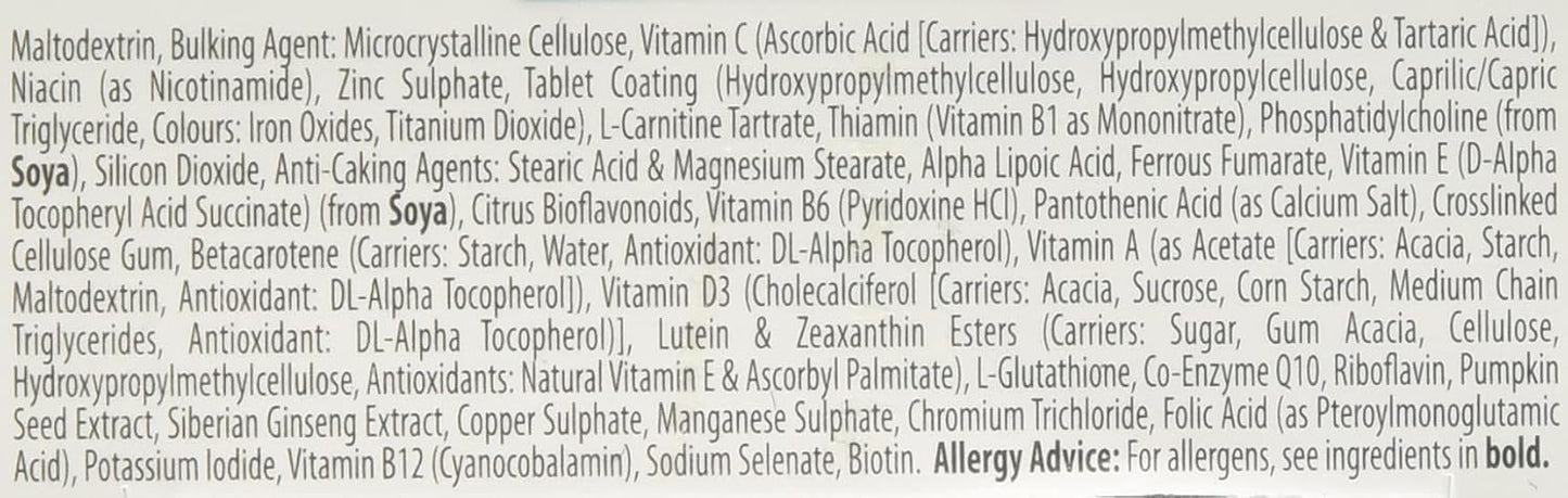 Vitabiotics Wellman 70+ Tablets, 30 Count - Includes Vitamins and Minerals for Men Over 70