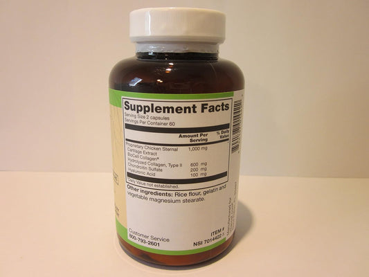 Vitacost Hyaluronic Acid with BioCell Collagen II - 100 mg - 60 Capsules - Vitacost Brand