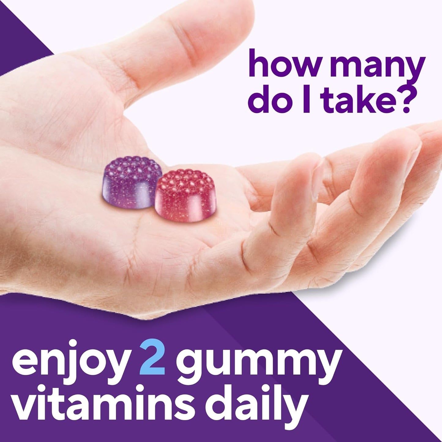 vitafusion Men's Berry Flavored Gummy Multivitamins - 150 Count, 75 Day Supply with Vitamins A, C, D, E, B6, B12