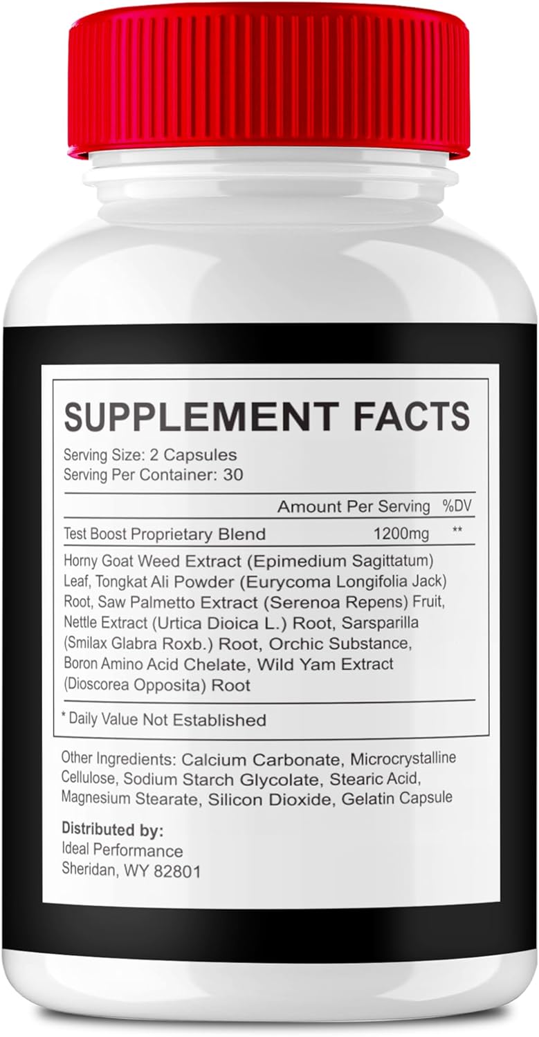 Vital Prime Maximum Strength Capsules - All Natural Formula (3 Pack)
