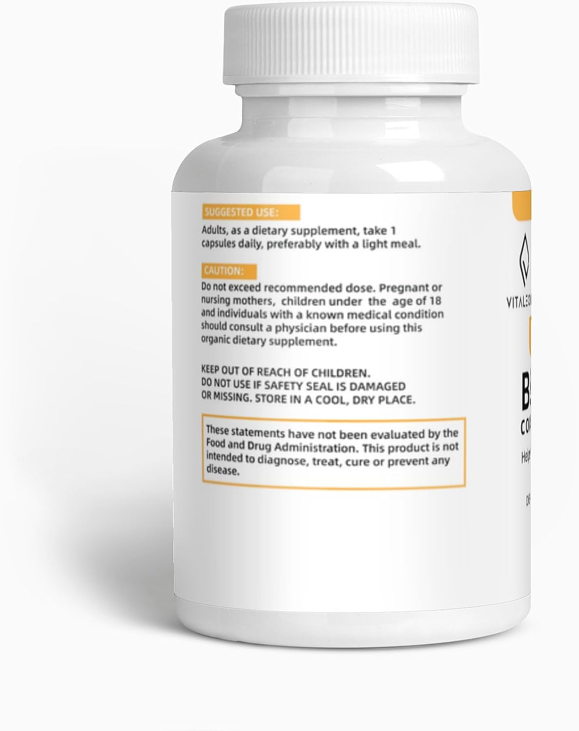 Vitaleons Bee Pearl Supplement with Bee Pollen, Propolis, and Royal Jelly - Vegetarian Capsules with Vitamins and Antioxidants