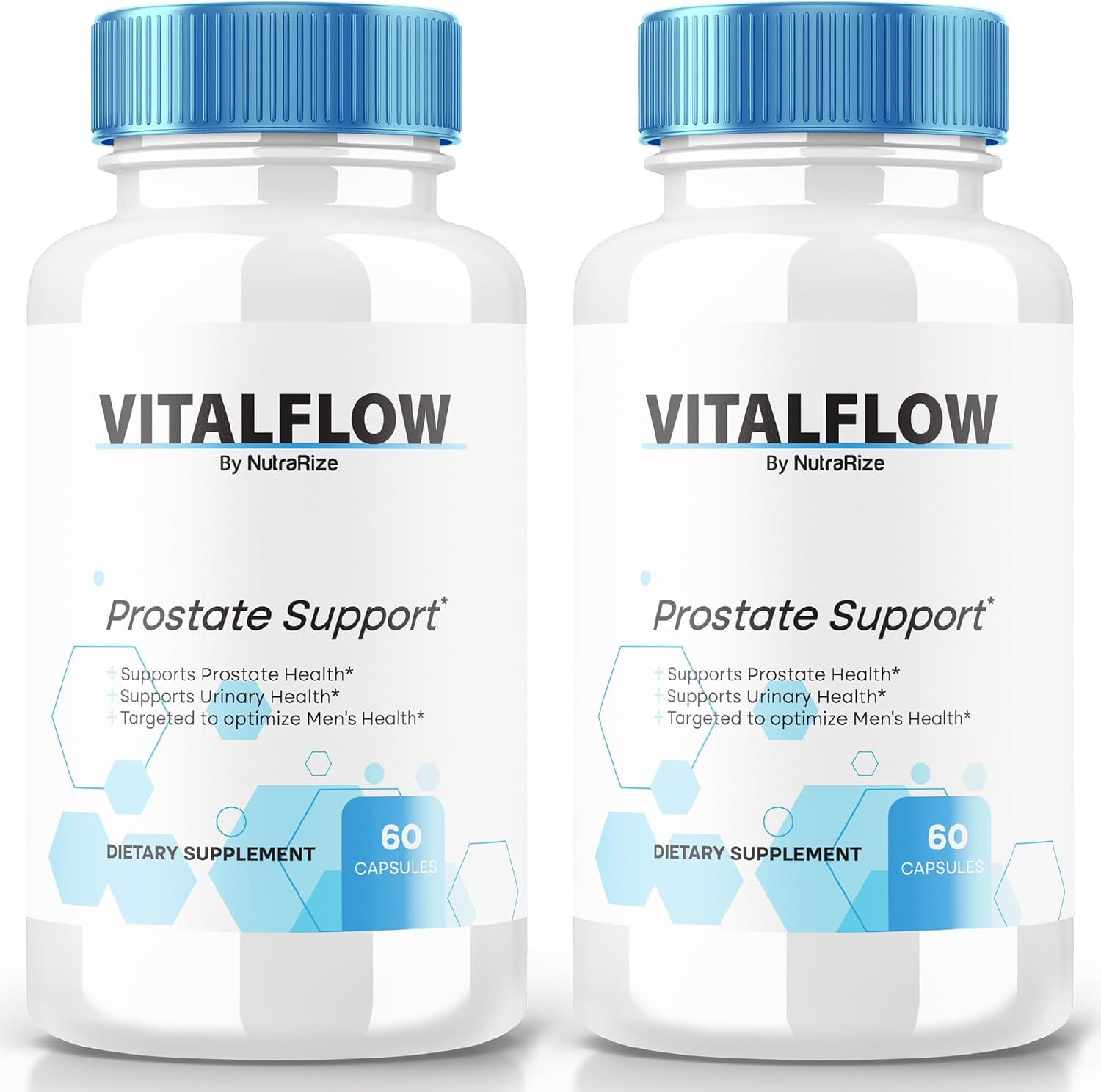 VitalFlow Prostate Support Formula - 2 Pack, Official Natural Formula for Wellness, Maximum Strength Capsules, 120 Count