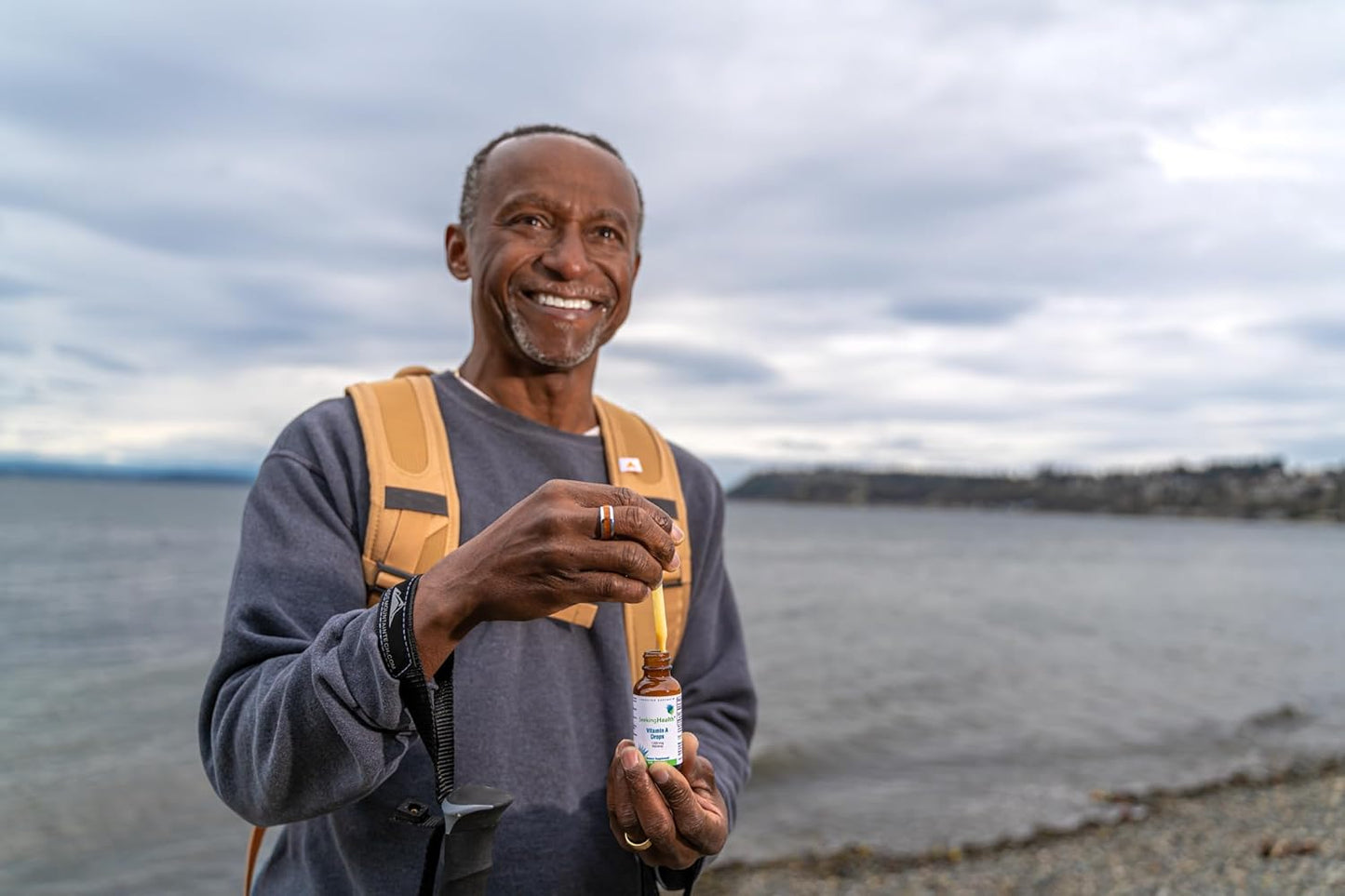 Vitamin A Drops for Eye & Skin Health - Liquid Supplement with Retinyl Palmitate - Antioxidant Support - Soy & Gluten-Free - 1 fl oz, 1500mcg