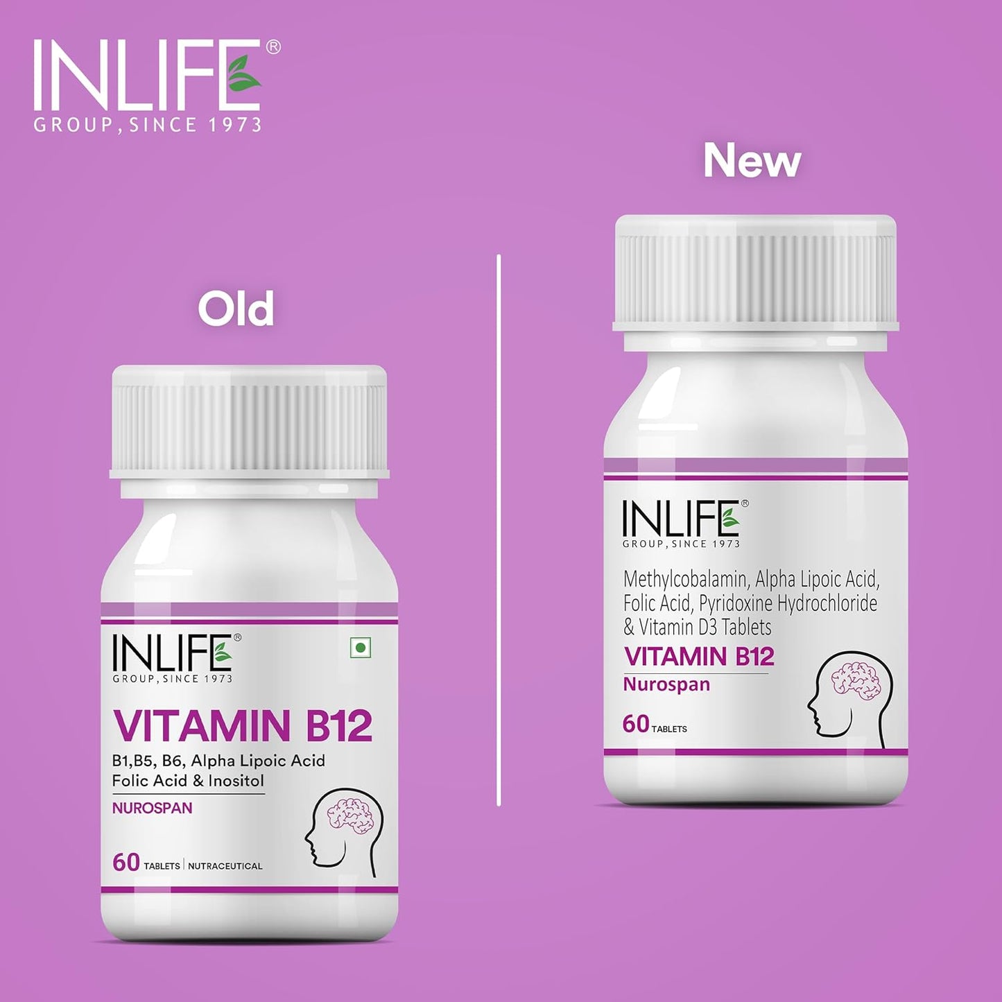 Vitamin B12 Methylcobalamin 1500mcg Supplement with ALA, Folic Acid & Vitamin D3 - Boost Memory, Focus, and Energy - Ayurvedic, Vegetarian, GMP Certified - 60 Servings
