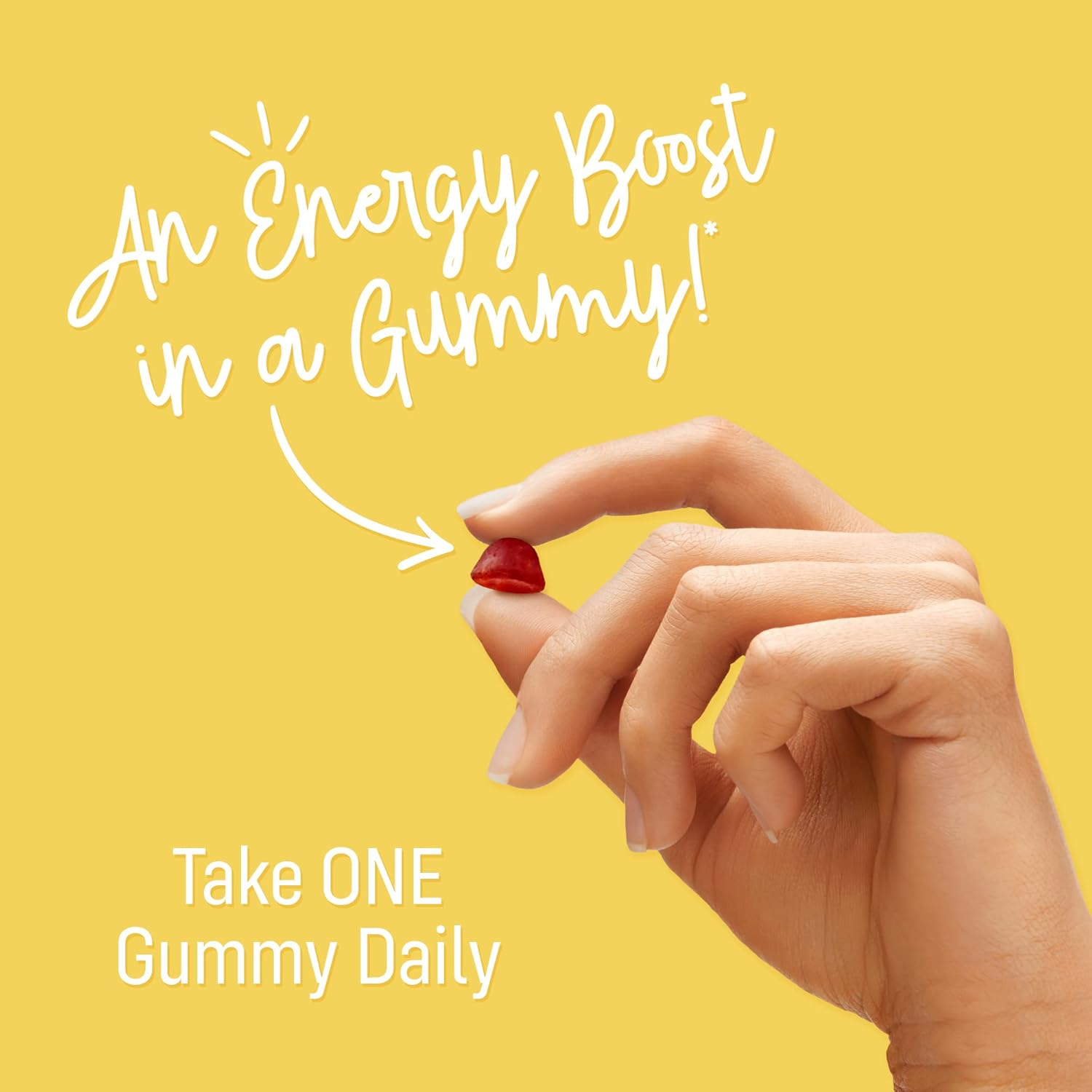Vitamin C and B12 Gummy Supplement for Energy & Immune Support - 60 Gummies