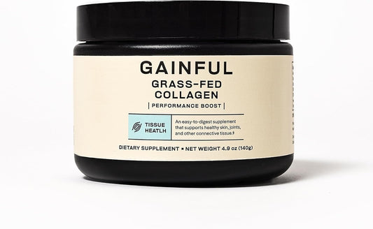 Vitamin C Collagen Peptides Powder for Skin, Immune & Joint Support, Grass Fed Bovine, Unflavored - 14 Servings