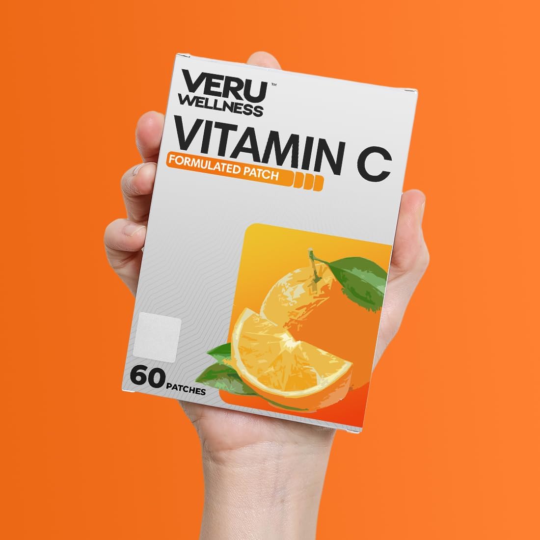 Vitamin C Plus Daily Patch - 8-10 Hour Time Release Topical Patch (60 Day Supply) by Veru Wellness