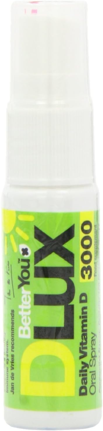 Vitamin D3 Spray Liquid Supplement for Immune Support - 3000 IU Strength, 0.507 Fl Ounce, Peppermint Flavor