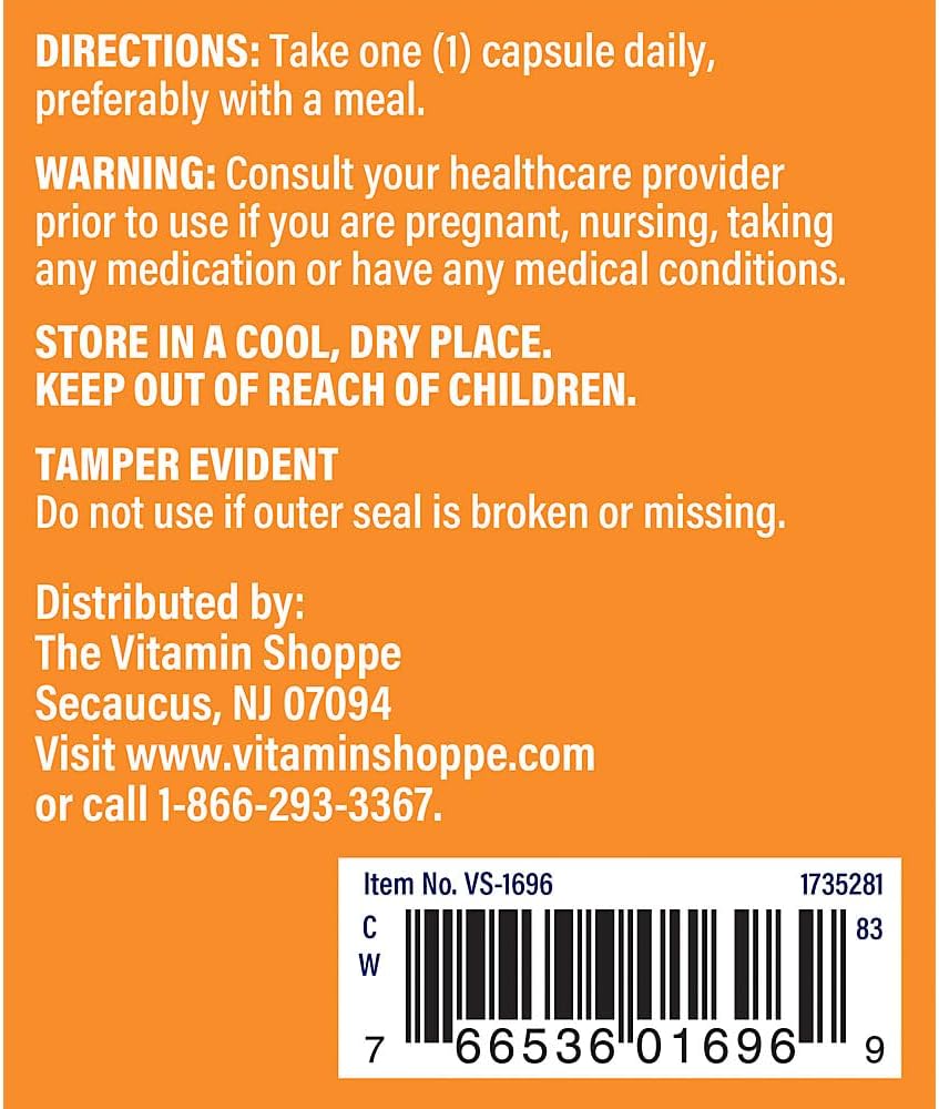 Vitamin Shoppe NAC Capsules - 600 MG for Cellucor Health, Immune Support & Antioxidant Boost
