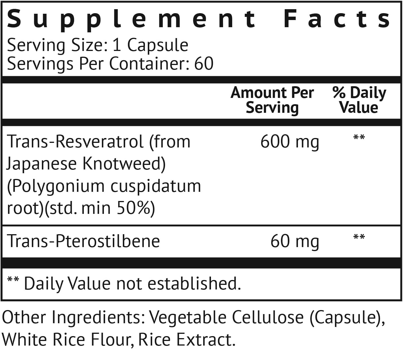 VitaMonk Resveratrol and Pterostilbene Longevity Combo Pack - Antioxidant Support for Aging Defense