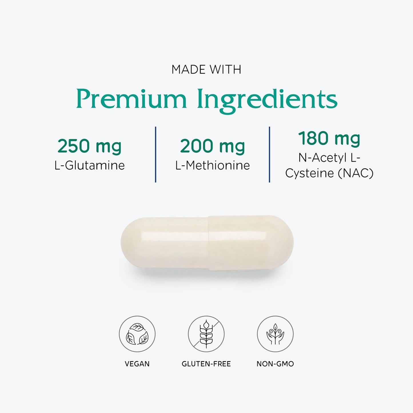 Vitanica Liver Support Supplement with Calcium D-Glucarate, ALA, NAC, L-Glycine & More - Vegan Detox Cleanse, 120 Capsules