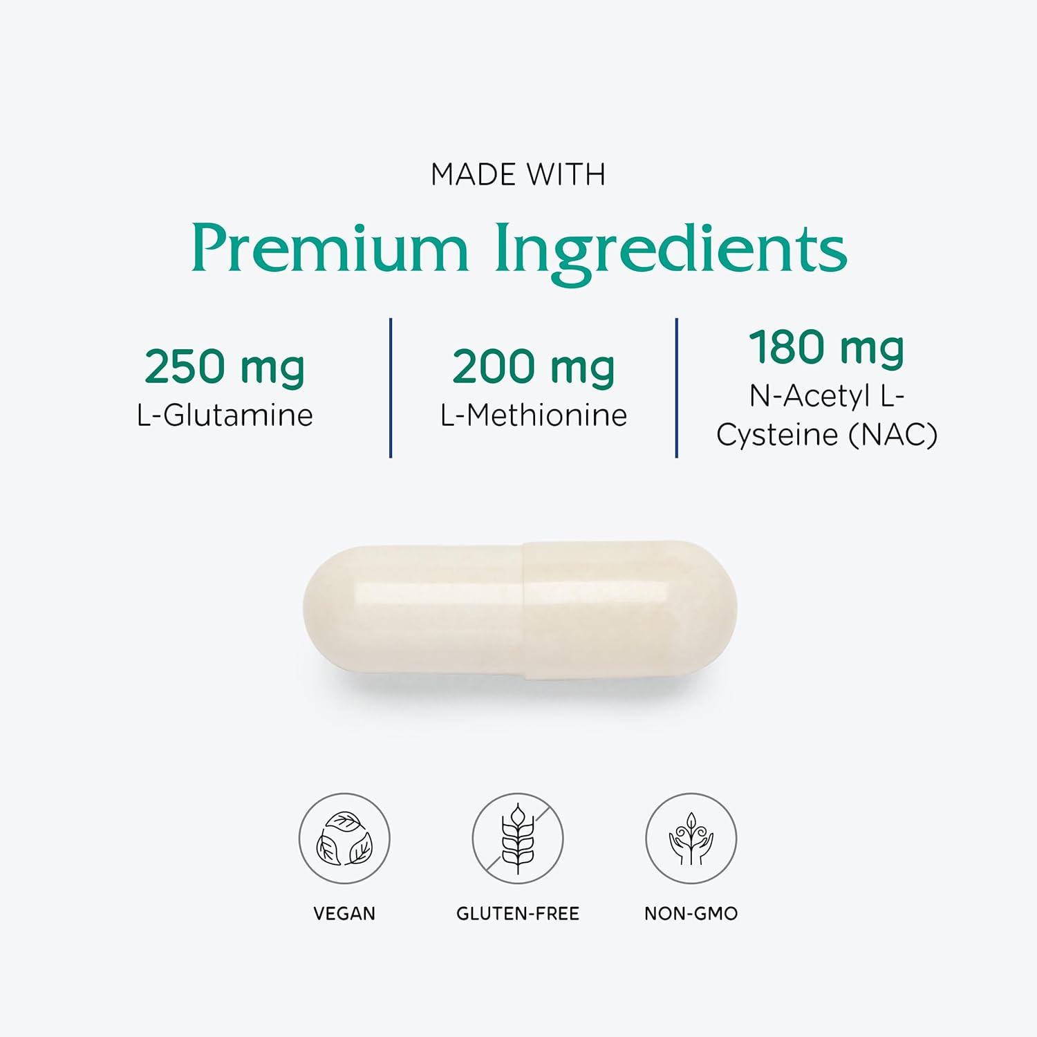 Vitanica Liver Support Supplement with Calcium D-Glucarate, ALA, NAC, L-Glycine & More - Vegan Detox Cleanse, 120 Capsules