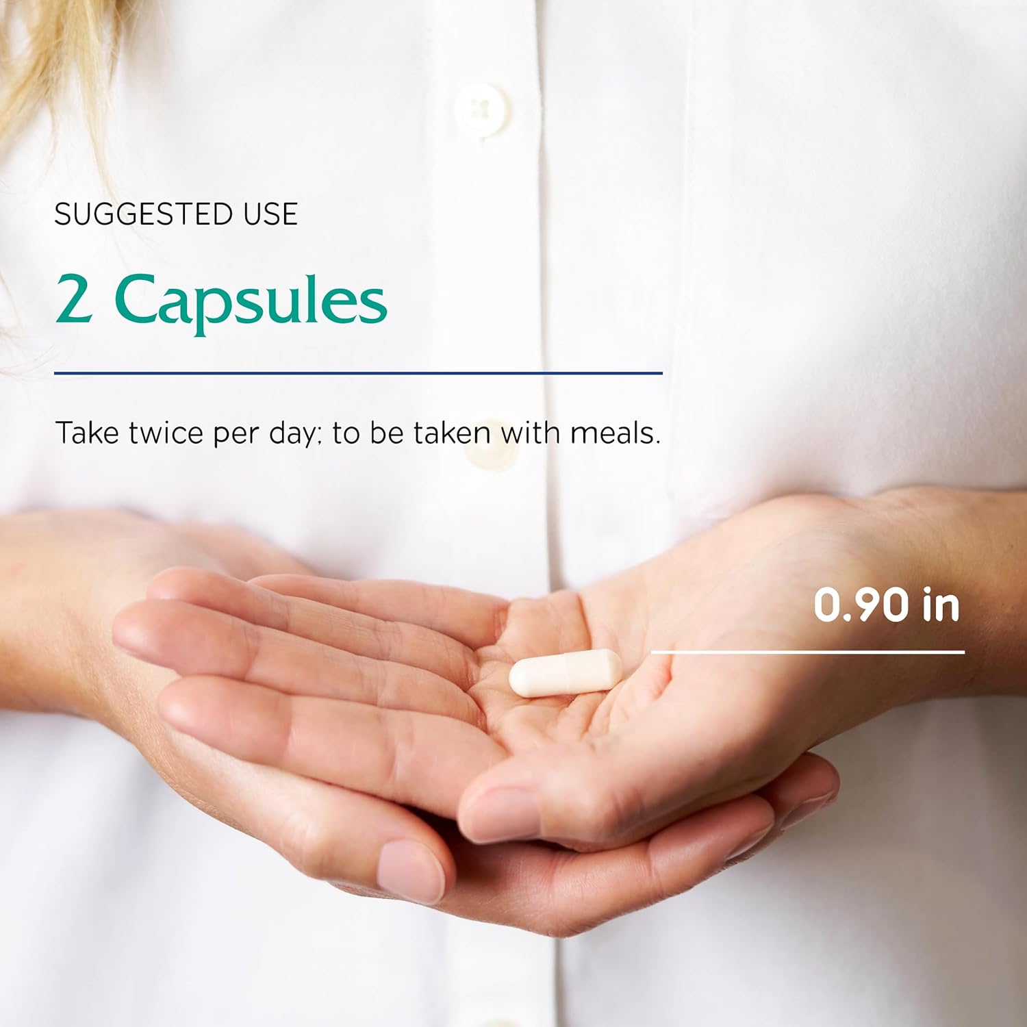 Vitanica OsteoBlend Vegan Bone Support Capsules - 120 Count