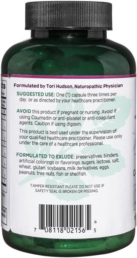 Vitanica Rauwolfia Extra Supplement for Heart Health - Promotes Healthy Blood Pressure with Magnesium, CoQ10, and Snakeroot - 180 Vegan Capsules