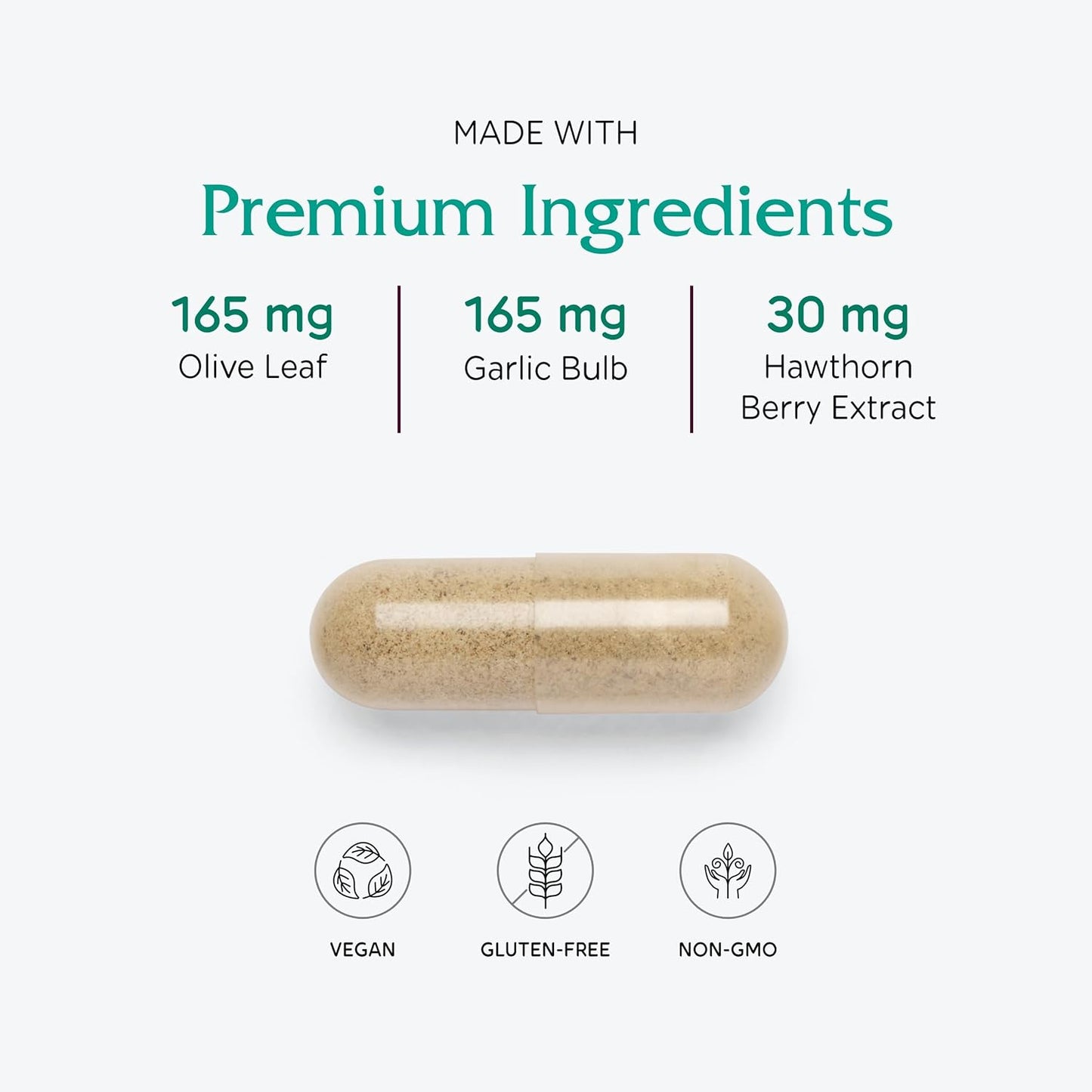 Vitanica Rauwolfia Extra Supplement for Heart Health - Promotes Healthy Blood Pressure with Magnesium, CoQ10, and Snakeroot - 180 Vegan Capsules