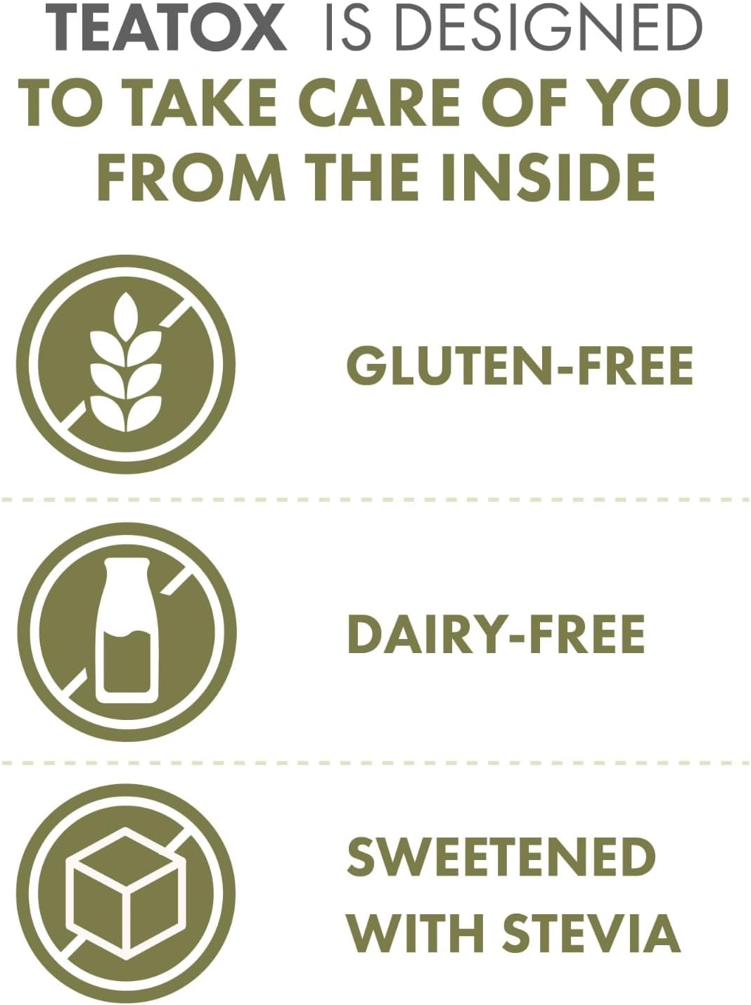 VITASEI Teatox Detox & Cleanse Support Powder with Green Tea, Spirulina, and Artichoke - Digestion Booster & Meal Replacement Powder - Green Apple Flavor - 16oz