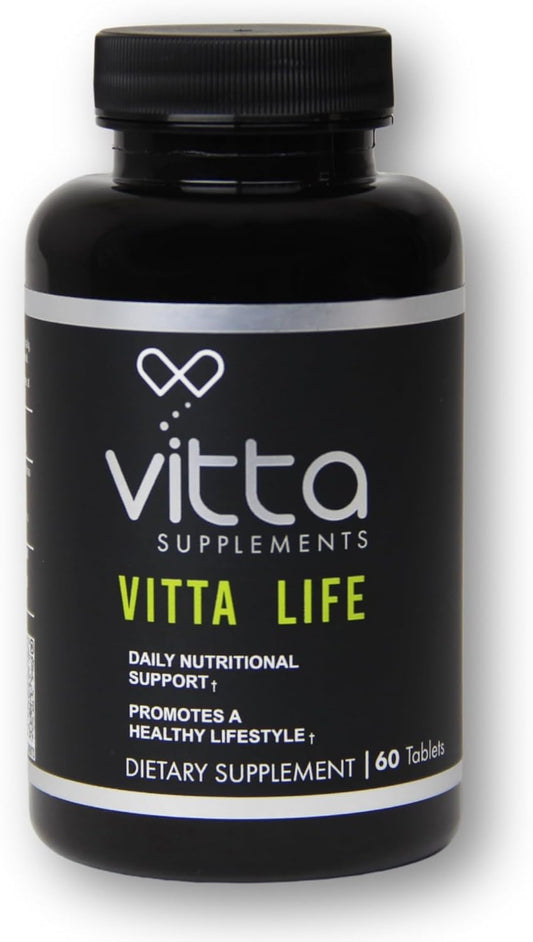 Vitta Life Tabs Multivitamin Supplement with Essential Vitamins and Minerals - 60 Tablets