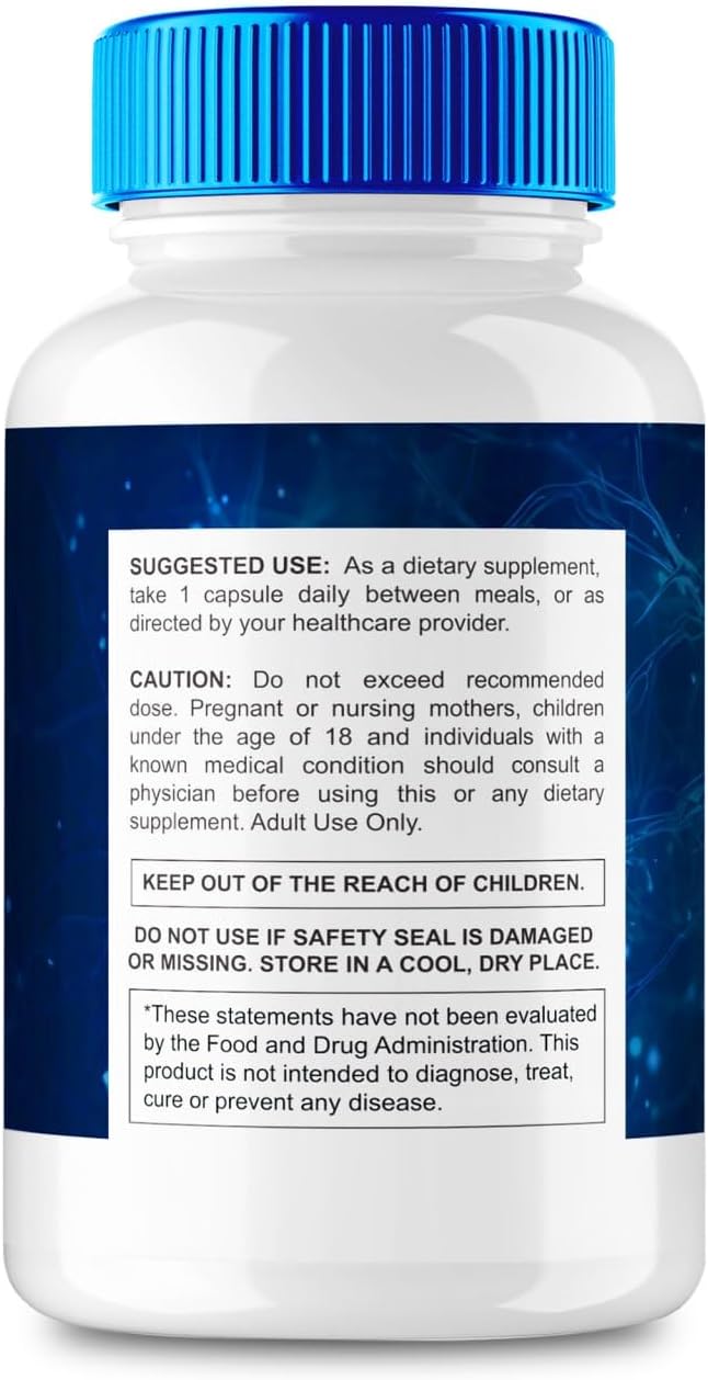 VIVE MD ProNerve 6 Capsules: Healthy Blood Supplement with Vitamin C, Zinc, Cinnamon - 3 Pack