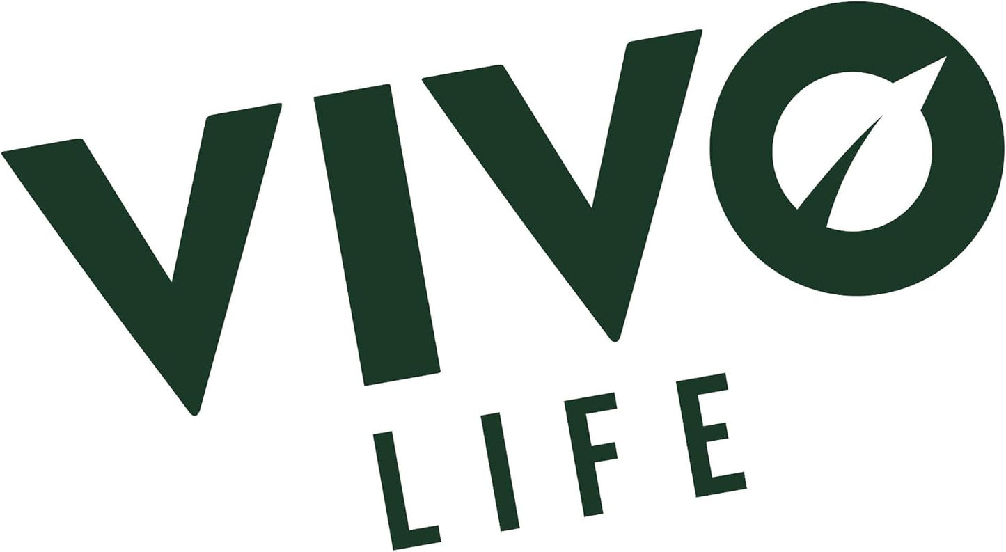 Vivo Life Vanilla Vegan Protein Powder - 30 Servings, 0.7 oz Plant-Based Protein per Scoop