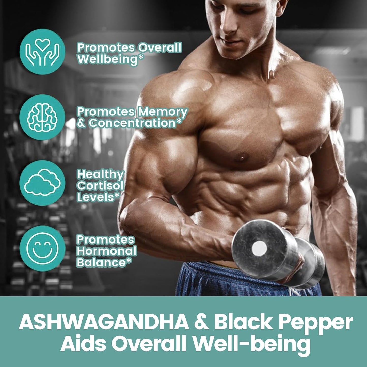 VivoNu Ashwagandha Vegan Capsules with KSM-66 for Liver Cleanse & Detox - Milk Thistle Support Formula
