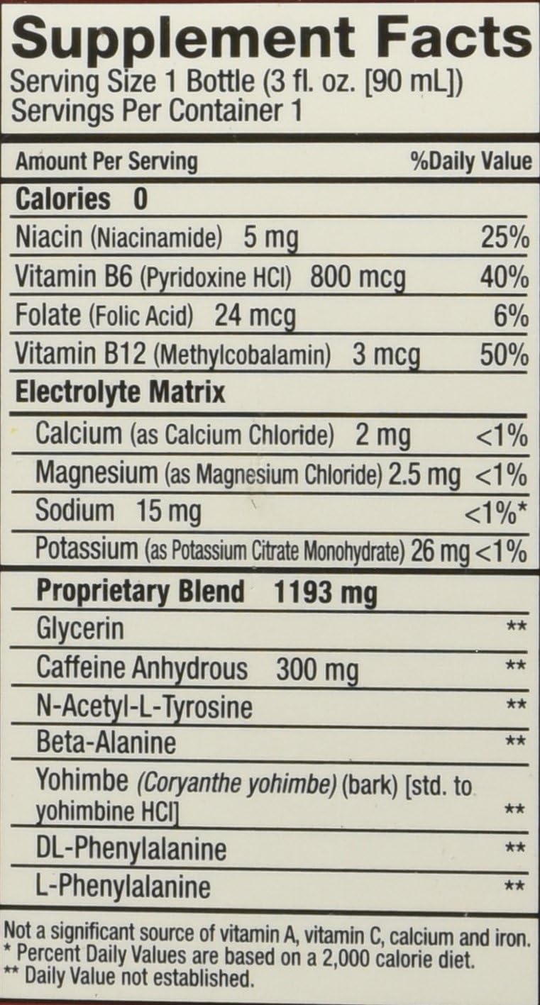 VPX Redline Xtreme Energy Drink, Triple Berry Flavor, 6 Pack