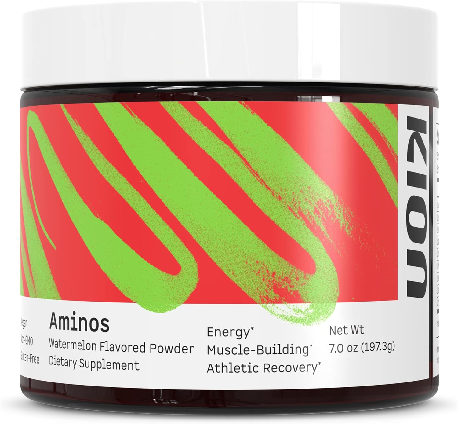 Watermelon Flavored Kion Aminos Essential Amino Acids Powder - Muscle Recovery & Energy Supplement - 30 Servings