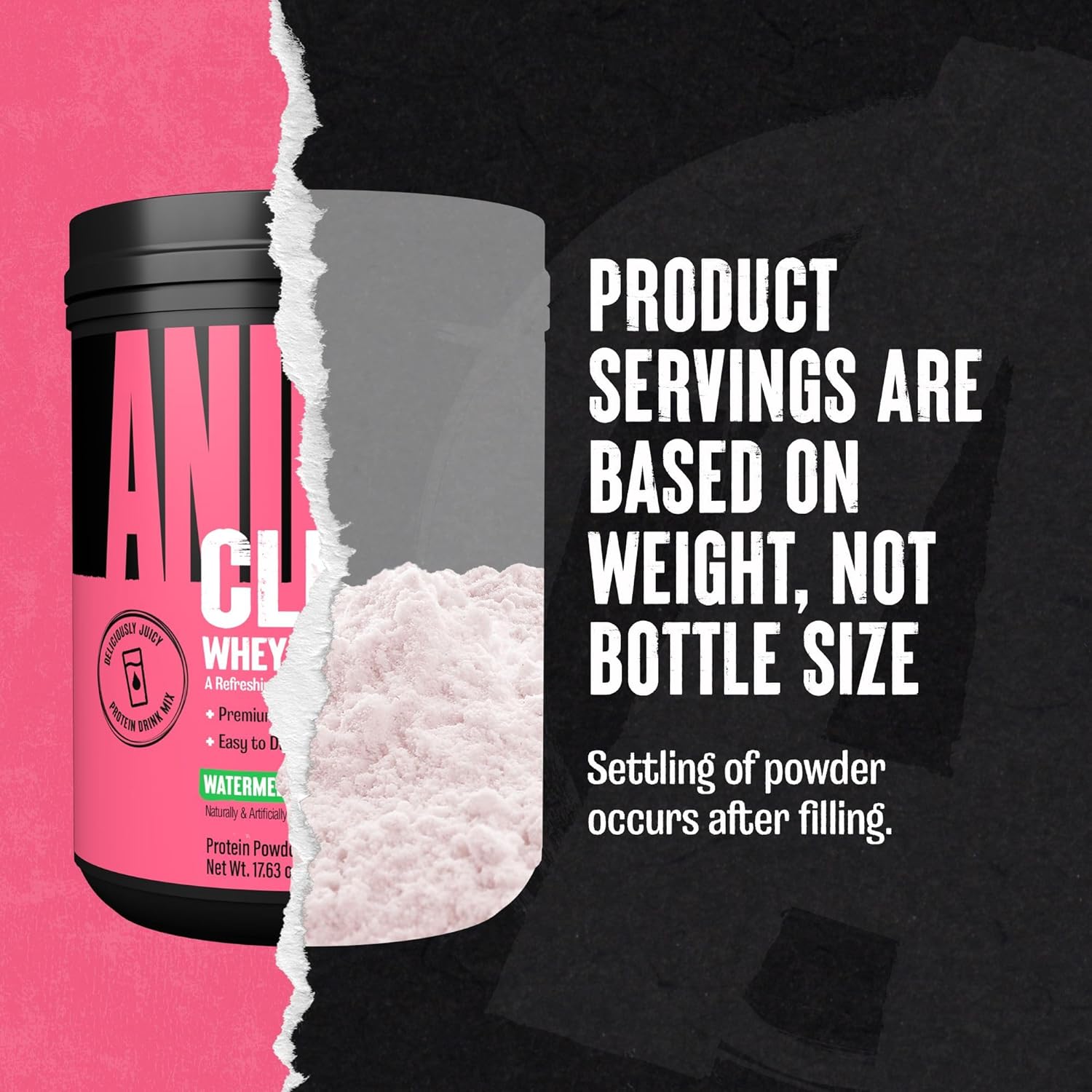 Watermelon Limeade Clear Whey Isolate Protein Powder - 5g BCAA, Easy to Digest, Deliciously Juicy Drink for Men and Women - 500g