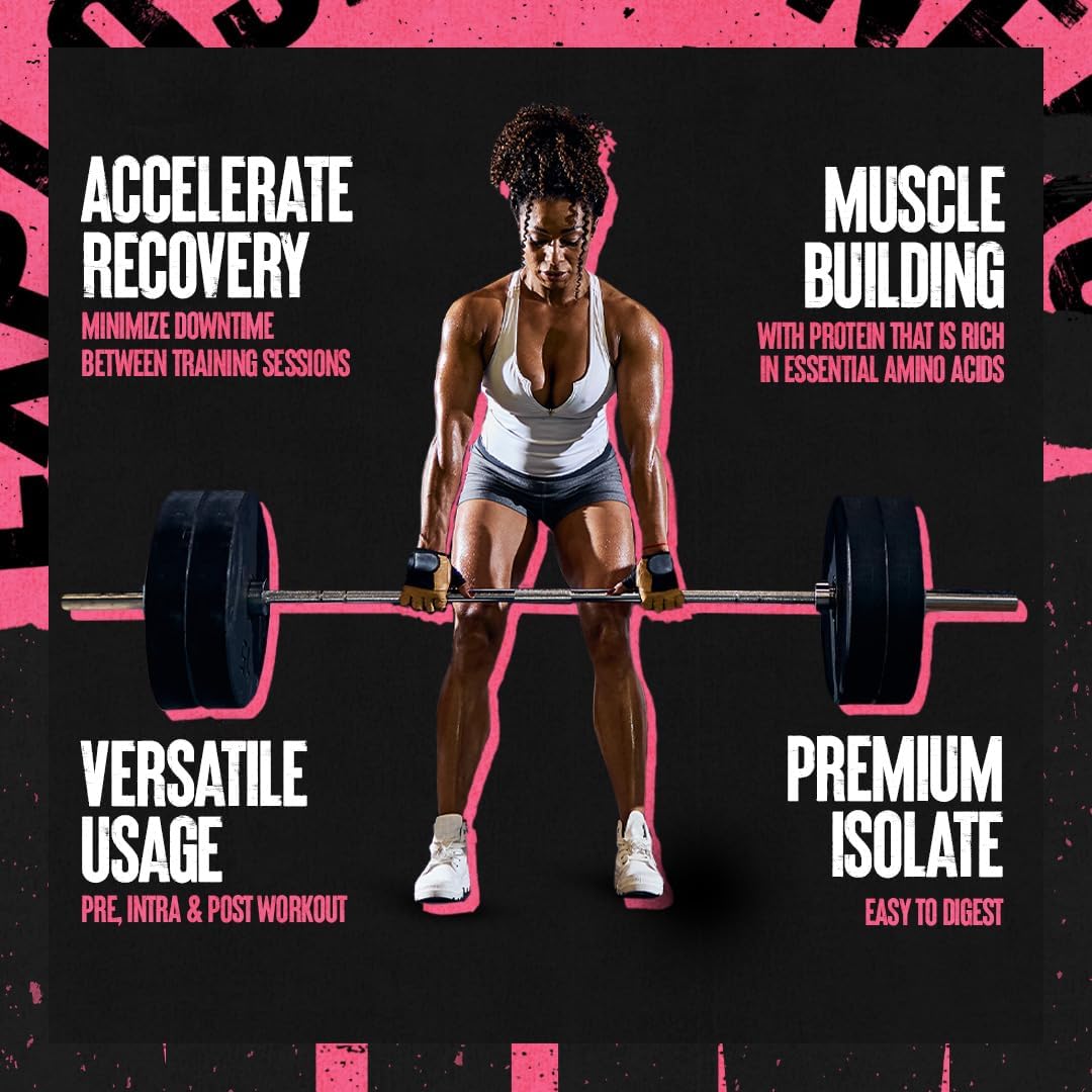 Watermelon Limeade Clear Whey Isolate Protein Powder - 5g BCAA, Easy to Digest, Deliciously Juicy Drink for Men and Women - 500g