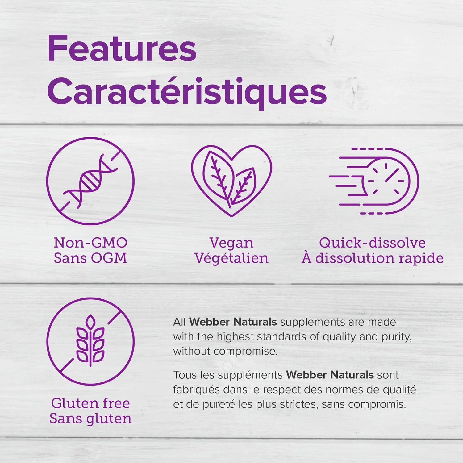 Webber Naturals Fibre 4 Powder - Unflavoured, 150g - Dietary Fiber Supplement
