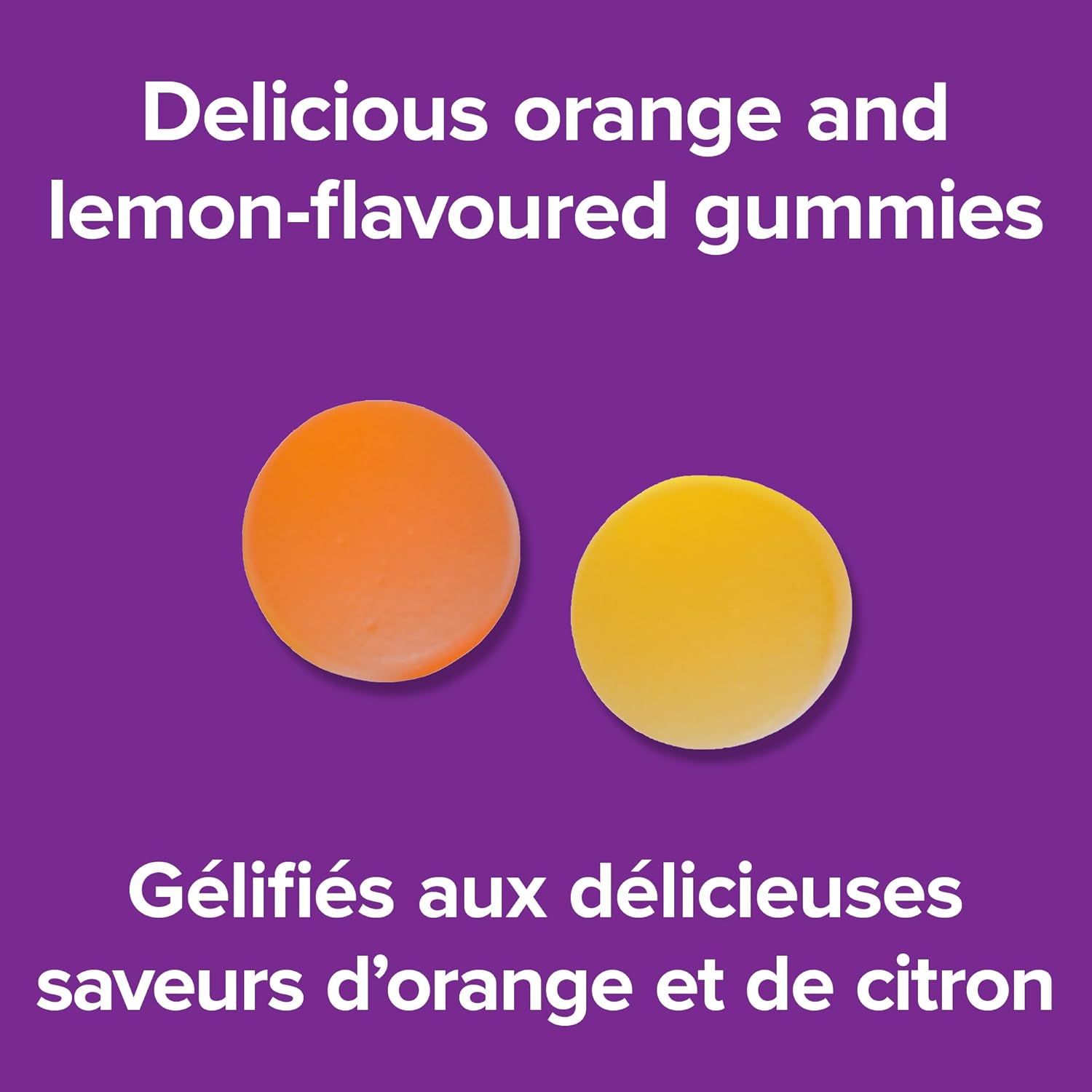 Webber Naturals Omega-3 Gummies 50 mg EPA/DHA, Orange, Cherry, Lemon, 90 Gummies - Delicious EPA/DHA Gummy Supplement