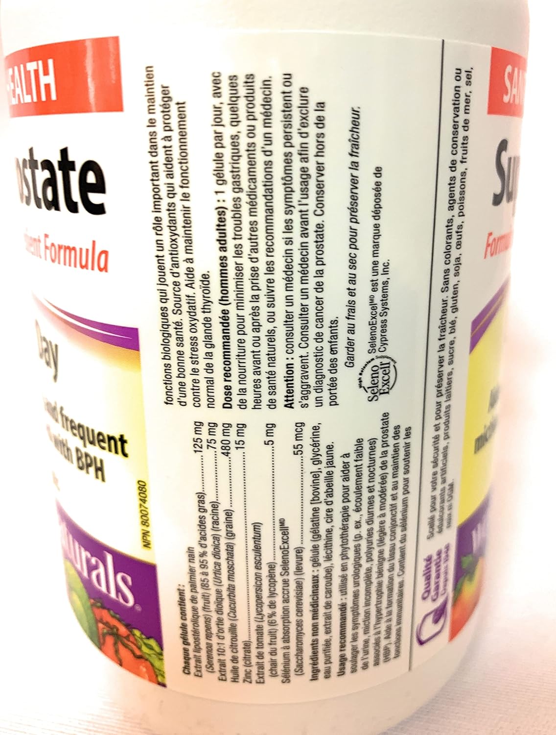 Webber Naturals Super Prostate One Per Day Softgels - 180 Count