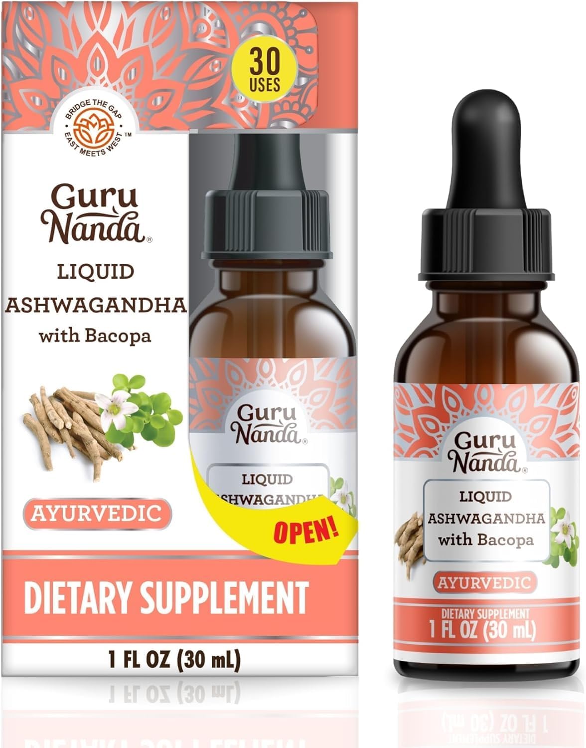 Wellness Bundle: Liquid Ashwagandha and Black Seed Oil for Immune Support and Relaxation - Vegan and Non-GMO