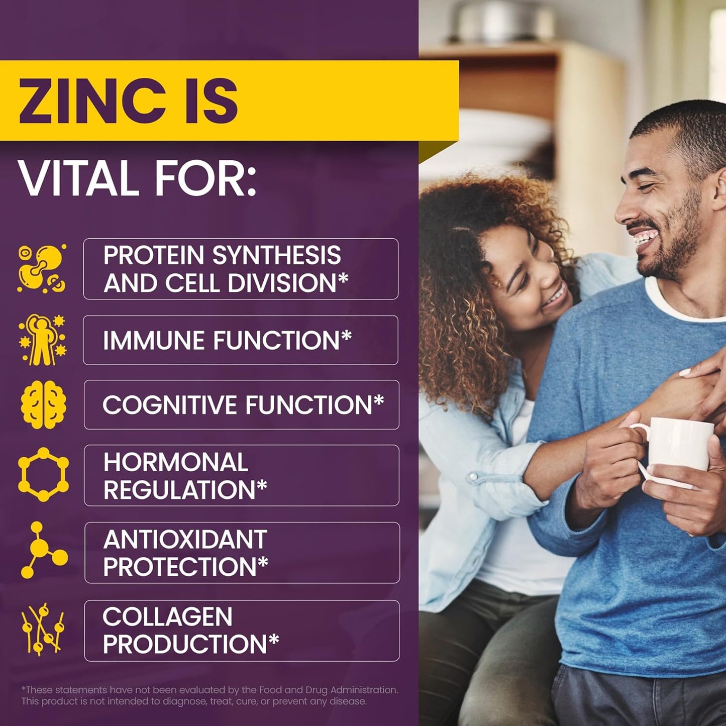 WellnessOne Ionic Liquid Zinc Drops - Immunity Support for Kids & Adults - Highly Absorbable, USA Tested, Vegan, Non-GMO - 1.67 fl oz