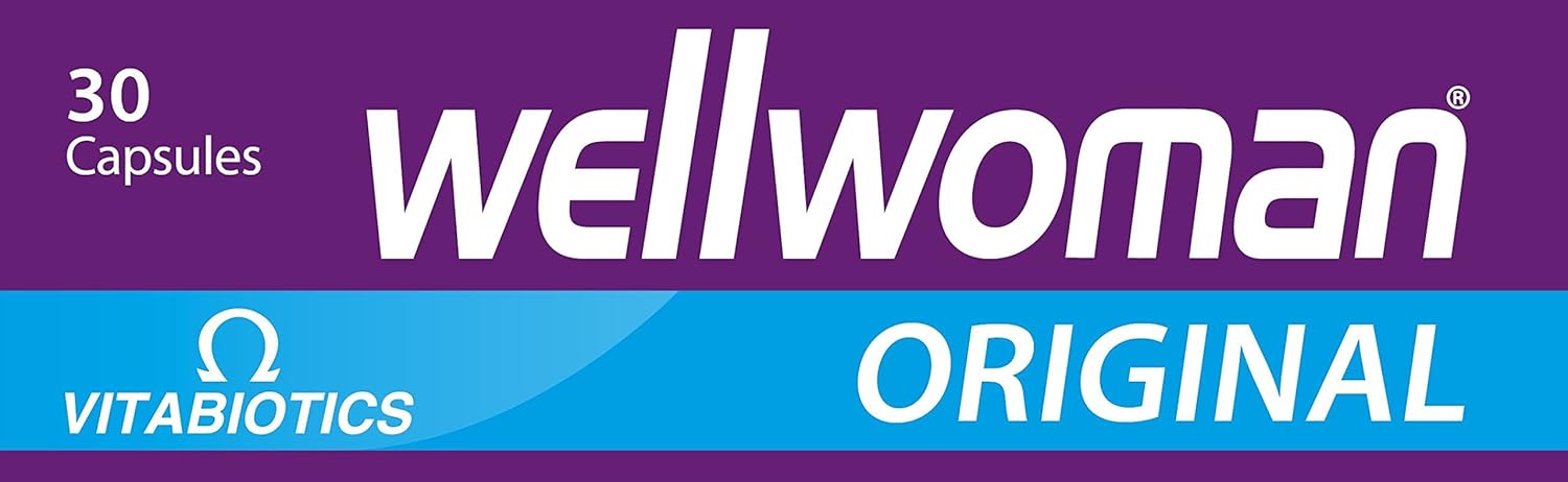 Wellwoman Vitabiotics Advanced Vitamin & Mineral Formula with Evening Primrose & Starflower Oils - 30 Capsules for Women's Health
