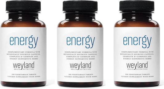 Weyland Brain Nutrition Weyland Energy Supplement 3 Bottles Pack